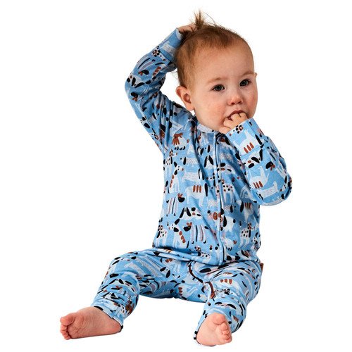 KIP & CO - Sir Fred Organic Zip Romper