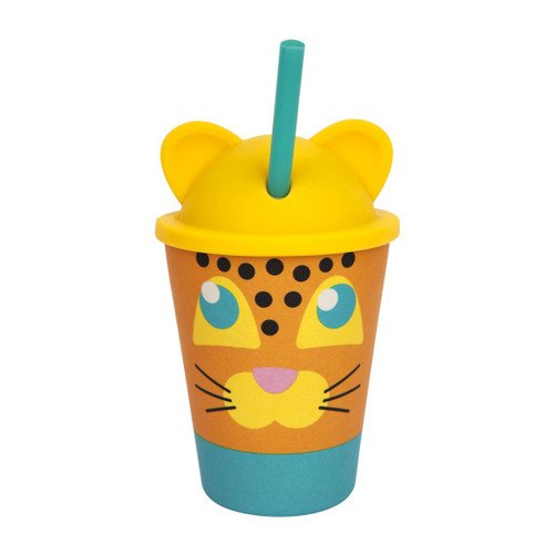 SUNNYLIFE - ECO KIDS TUMBLER | LEOPARD