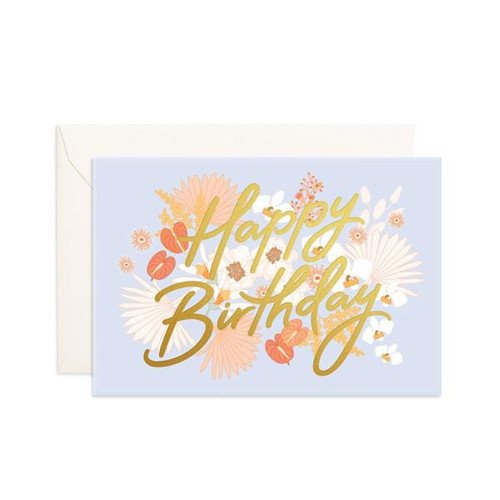 FOX & FALLOW - Mini Happy Birthday Greeting Card