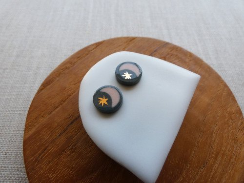 ANDO - Starry Night Studs - Navy