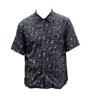 Vintage Grey 'Jungle Storm' Print Shirt 