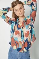 Rollas - Shirt Blouse - Painted Tulips
