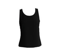 Vintage Black Sheer Top