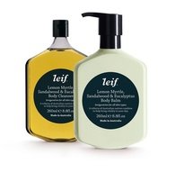 Leif The Body Duo Pack - Lemon Myrtle, Sandalwood & Eucalyptus