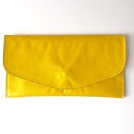 Golden Ponies Accessories - Wallet in Yellow Leather