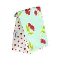 Ben Elke Lunch Bag - Green Mint Cherries