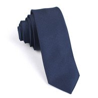 OTAA Navy Blue Skinny Tie