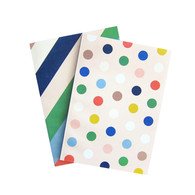 DAN 300 - A4 Note Book - Candylane dot/stripe