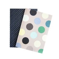 DAN 300 - A4 Note Book - Dorrey dot/Navy spot