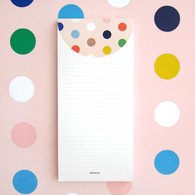 DAN 300 - DL Notepad - Candylane dot/stripe