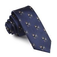 OTAA Schnauzer Dog Skinny Tie  
