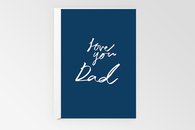 Love You Dad Card